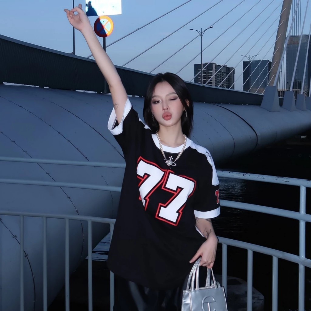 Áo Thun Bóng Rổ Số 77 Tay Ngắn Kiểu retro Mỹ Cá Tính , Áo Số 77 Form Unisex Chất 100% Cotton Siêu Đẹp Siêu HOT 2024