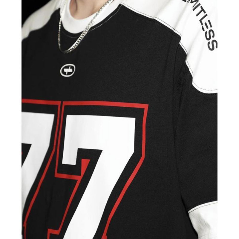 Áo Thun Bóng Rổ Số 77 Tay Ngắn Kiểu retro Mỹ Cá Tính , Áo Số 77 Form Unisex Chất 100% Cotton Siêu Đẹp Siêu HOT 2024