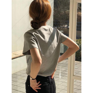 áo phông trơn dáng cơ bản