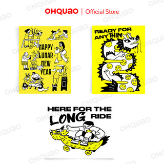BƯU THIẾP RISO TẾT 2024 - TẾT 2024 POSTCARD COLLECTION OHQUAO