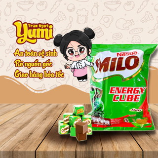 Kẹo Milo Cube Nestle 50/100 viên, Kẹo Milo Energy Cube Cacao Sữa đồ ăn vặt Yumi thơm ngon