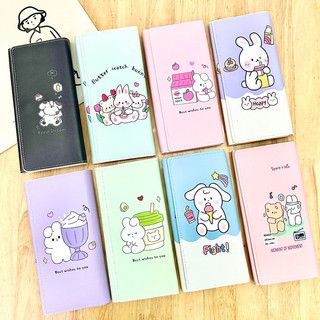 BST bóp ví dài gập  cầm tay nữ họa tiết hoạt hình cute dễ thương cho nữ