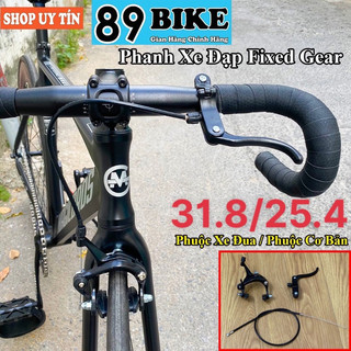 Bộ phanh xe đạp fixed gear trước sau bánh 700c hàng xịn- phanh xe đạp fixed gear