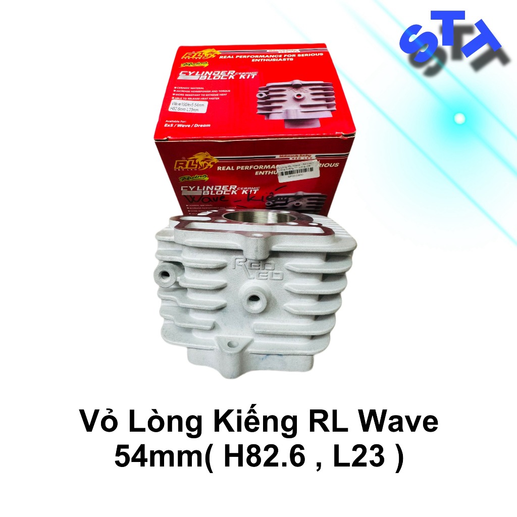 Vỏ Lòng Kiếng Redleo Wave / Dream 54mm ( H82.6 , L23 ) Thân Lòng Dài