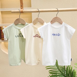 Body Đùi Đáng Yêu Cho Bé, Bộ Liền Thân Cộc Tay Chất Thun Lạnh Thoáng Mát, Bodysuit Sơ Sinh 3-12kg