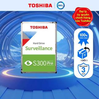Ổ cứng hdd toshiba camera s300 surveillance dung lượng 4tb/ 6tb/ 8tb/10tb 3.5 inch sata 3 chính hãng