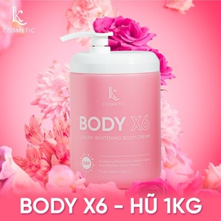 Hot-Kem Body X6 LinhKool Chính Hãng, Hũ to 1kg,Tiết Kiệm hơn gấp nhiều lần,Kem Dưỡng Trắng da,trống nắng hiệu quả