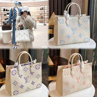 Túi xách eo vi onthegoo super vip da thật 100% kèm túi giấy