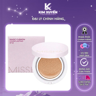 Phấn Nước Missha Hồng Magic Cushion Cover Lasting 15G