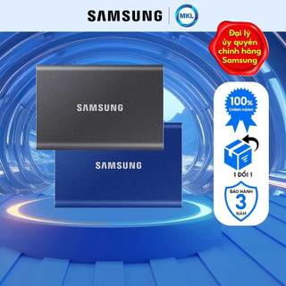 Ổ cứng di động ssd samsung t7 portable 500gb| 1tb| 2tb tốc độ đọc 1050mb/s 1000mb/s usb type c 3.2 gen 2 chính hã