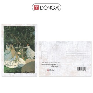 Đông A - Postcard danh họa - Claude Monet (Tùy chọn)