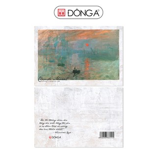 Đông A - Postcard danh họa - Claude Monet (Tùy chọn)
