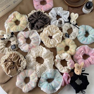 Dây buộc tóc scrunchies dễ thương đồ cột tóc xinh xắn cho nữ phụ kiện tóc phong cách Hàn Quốc