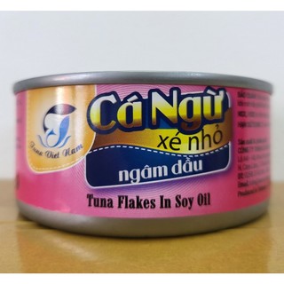 Cá ngừ xé nhỏ ngâm dầu tuna viet nam tuna flakes in soy oil