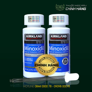 Dung dịch mọc râu tóc Minoxidil 5% Combo 2 chai
