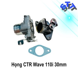 Họng Xăng CTR 28mm / 30mm gắn Wave FI110 / Rsx110 fi