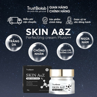  Kem Dưỡng trắng da, mờ nám, phục hồi da  ban đêm SKIN A&Z NIGHT REPAIR CREAM 30g .