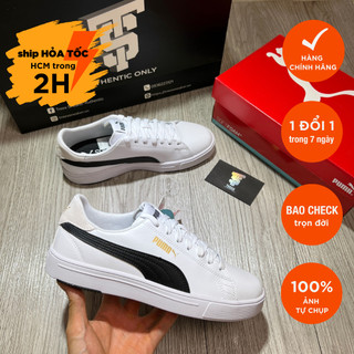 Giày thể thao nam nữ pm serve pro lite màu trắng đen 374902 08 full box tag chính hãng