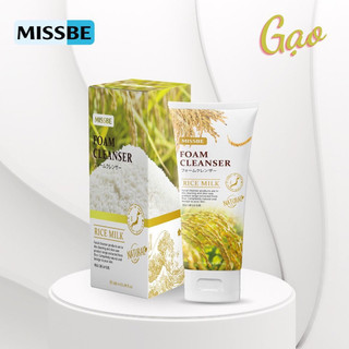 Sữa Rửa Mặt MISSBE Foam Cleanser Làm Sạch Sâu, Tăng Độ Đàn Hồi Cho Da Giúp Da Sáng Mịn _ Hàng Chính Hãng