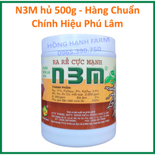 RA RỄ CỰC MẠNH N3M 500g, Phân Bón Kích Rễ N3M Phú Lâm