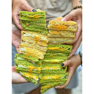 𝐁𝐀́𝐍𝐇 𝐃𝐔̛̀𝐀 𝐂𝐀𝐃𝐄́ -bánh bò dừa cade gia truyền của chú lợi