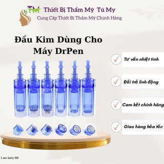 Đầu kim máy dr.pen kim nano, kim 12 kim 36 dùng cấy tảo cấy nano dành cho spa thẩm mỹ.