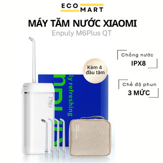 Máy tăm nước xiaomi enpuly m6plus dung tích 140ml- tăm nước nhỏ gọn tiện dụng du lịch, công tác- máy vệ sinh răng miệng