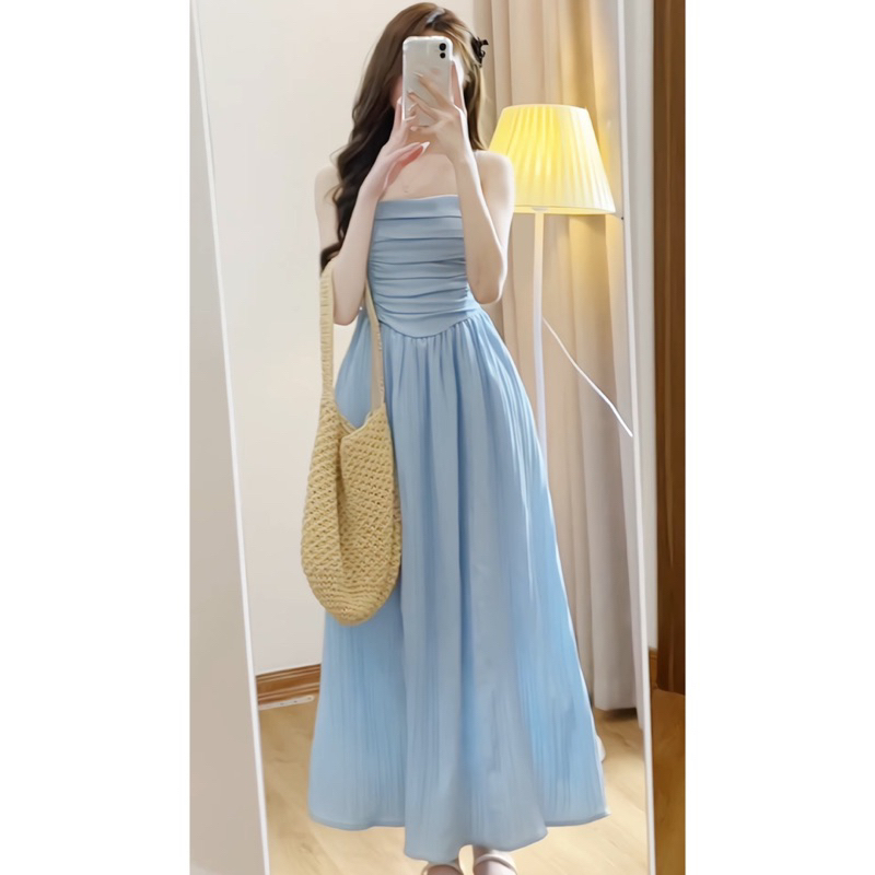 Váy cúp ngực, đầm 2 dây Lou dress Maylily.Store | BigBuy360 - bigbuy360.vn