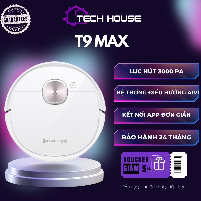 Robot hút bụi lau nhà T9 Max