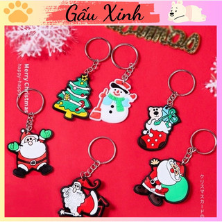 Móc Khóa Noel Vui Vẻ 1 Mặt 5Cm