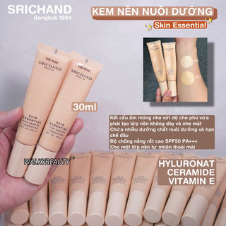 SRICHAND SKIN ESSENTIAL KEM NỀN CẤP ẨM (ƯU ĐÃI TẶNG KÈM CỌ NỀN)
