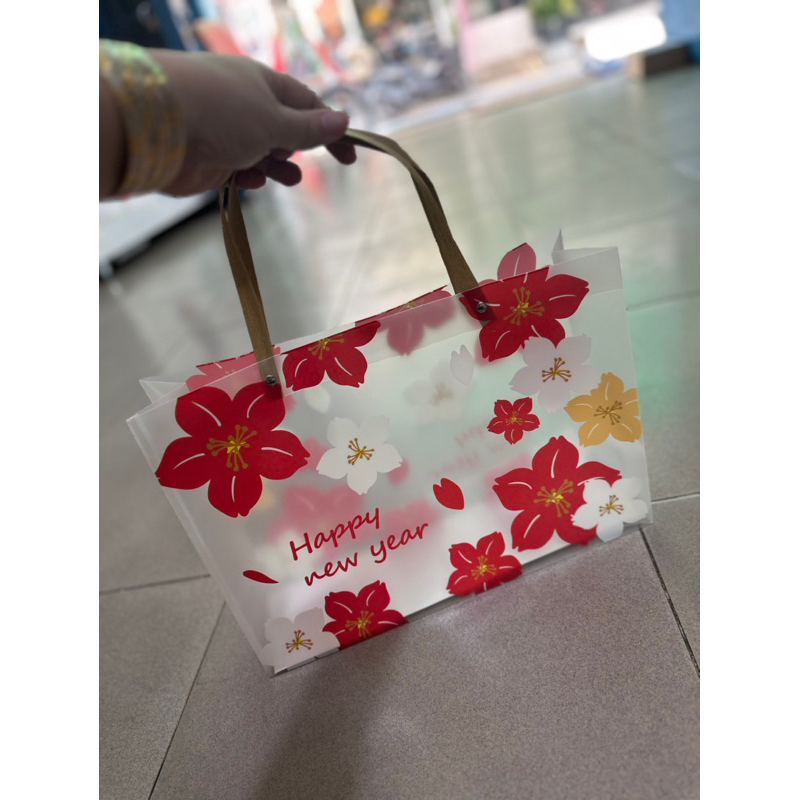 Túi Nhựa PVC Trong Suốt Túi Đựng KHAY Quà 35cm x 25cm