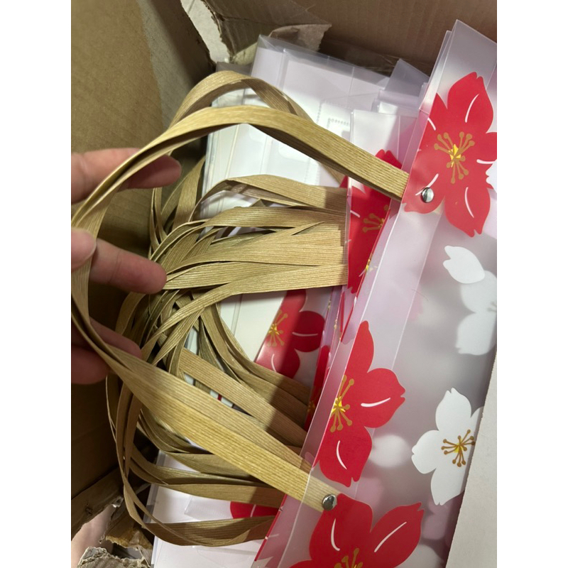 Túi Nhựa PVC Trong Suốt Túi Đựng KHAY Quà 35cm x 25cm