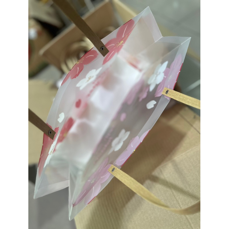 Túi Nhựa PVC Trong Suốt Túi Đựng KHAY Quà 35cm x 25cm