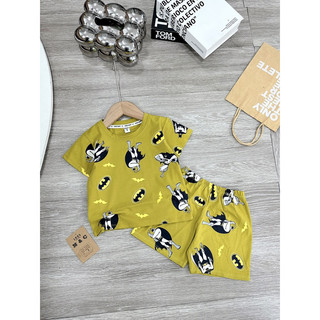 Sét bộ thun cotton bé trai