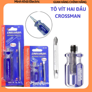Tua vít hai đầu Crossman,tua vít 2 đầu,tua vít đa năng đảo đầu,tô vít đảo đầu,tô vít hai đầu,tô vít 2 đầu,tuốc nơ vít