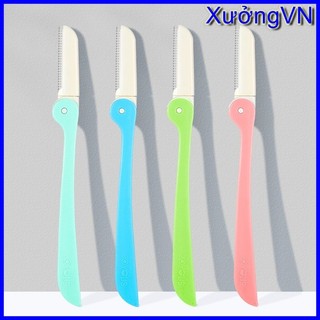Dao tỉa lông mày gấp gọn lưỡi dao sắc bén hàng chất lượng tốt 15*1.5cm có thể gấp gọn