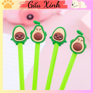 Bút Nước Mực Đen Xinh Hình Quả Bơ Xinh