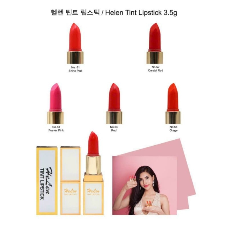 Son lì siêu mịn Helen matte Lipstick