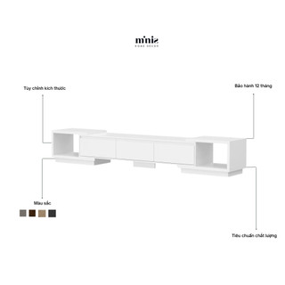Kệ Tivi MINIS thông minh kéo điều chỉnh kích thước phù hợp với mọi không gian, bảo hành 12 tháng MN-TV-36