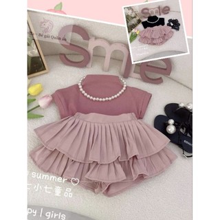 7 đến 28kg.set đi choi cho bé gái.set bộ cho bé gái.set áo len tăm +chân váy ren cho bé 10 đến 28ki