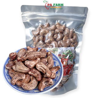 500GRAM Hạt Điều Bình Phước Rang Muối Còn Vỏ lụa