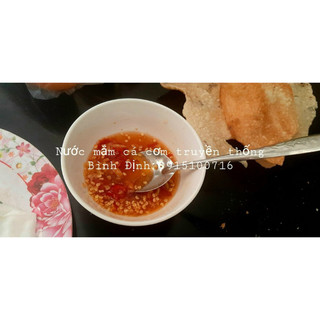 NƯỚC MẮM CÁ CƠM TRUYỀN THỐNG  BÌNH ĐỊNH(450mlx2)
