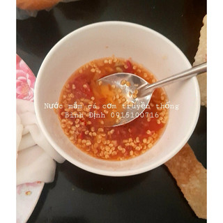 NƯỚC MẮM CÁ CƠM TRUYỀN THỐNG  BÌNH ĐỊNH(450mlx2)