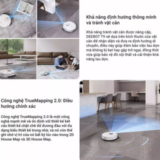 Robot hút bụi lau nhà T9 Max