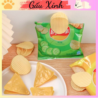 Kẹp giấy miếng snack Tam Giác