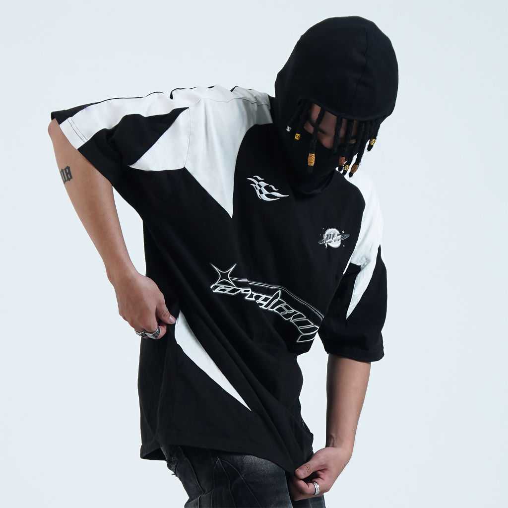 Áo thun Cruehawt Racing Tee/ Oversize CTO01B