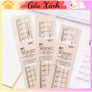 Thước kẻ ô vuông 20cm giá sỉ - gấu xinh shop