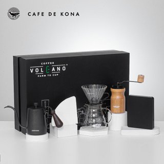 Volcano Bộ sản phẩm pha cà phê V60 02 phổ thông CAFEDE KONA