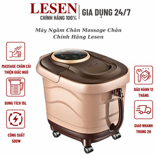 Bồn Ngâm Chân Massage, Máy Ngâm Chân Massage Chân Chính Hãng Lesen - Sỉ Gia Dụng